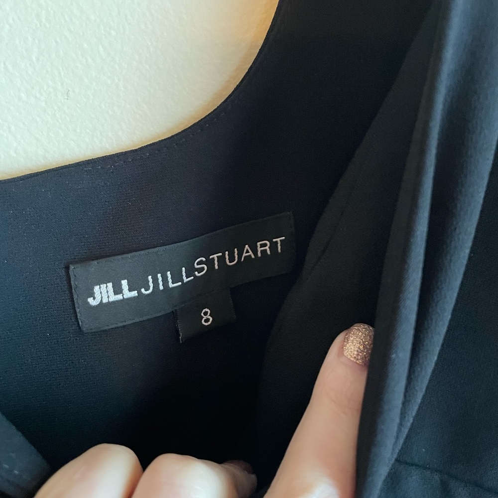 Jill Jill Stuart Long Black Mermaid Gown size 8
